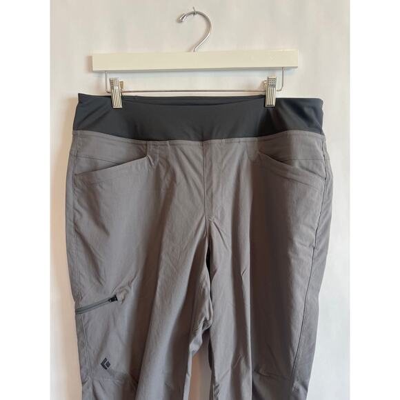 BLACK DIAMOND 
WOMEN'S TECHNICIAN
JOGGER PANTS BLACK GRAY LARGE - Picture 2 of 15